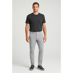 Vuori Meta Pants Light Gray Sz 32 Slim Fit Performance Stretch Travel Work